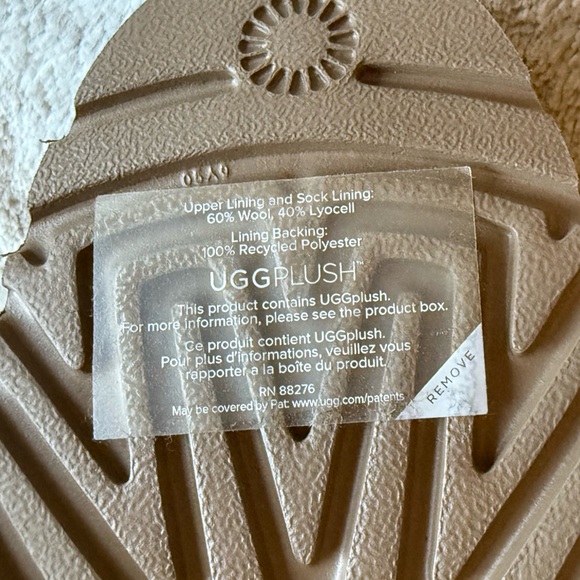 UGG Cory Il Genuine Shearling Lined Boot Chestnut Brown Suede Size 9 - Picture 12 of 15